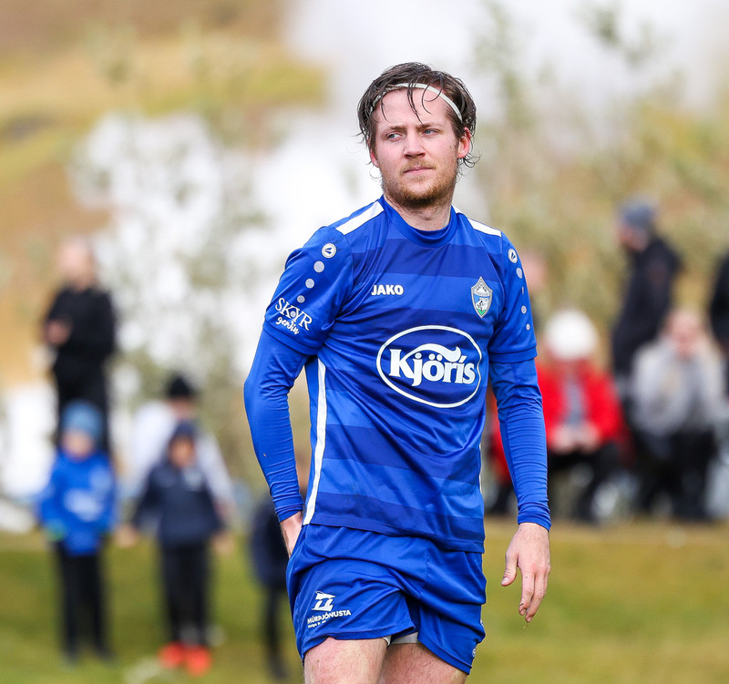 Myndaveisla: KFS í 3. deildina eftir sigur á Hamri