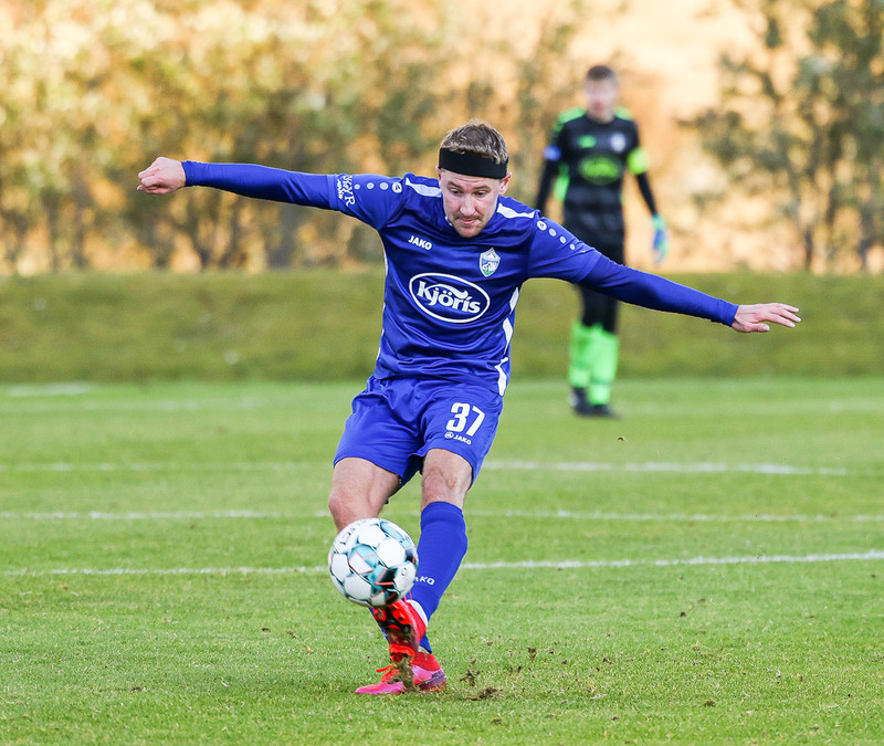 Myndaveisla: KFS í 3. deildina eftir sigur á Hamri