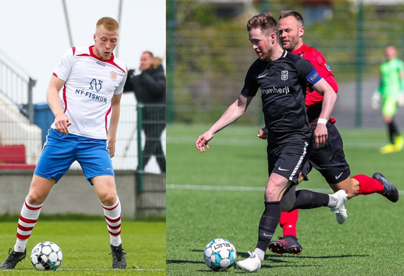 Ási Þórhallsson og Einar Már Þórisson.
