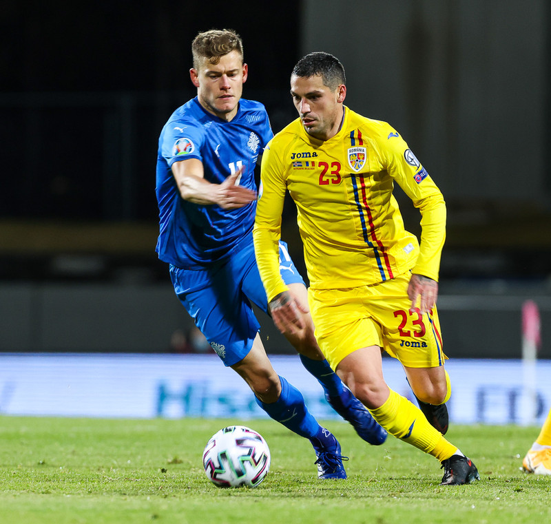 Nicolae Stanciu er stjarnan í liði Rúmeníu.