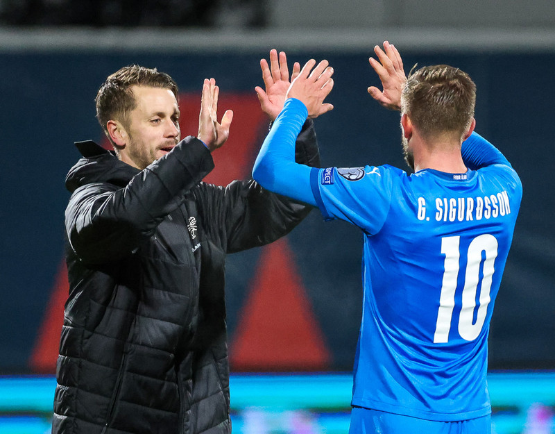Kári og Gylfi fóru saman á tvö stórmót.