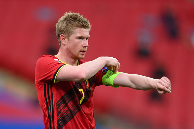 EM: De Bruyne frábær í sigri gegn Dönum