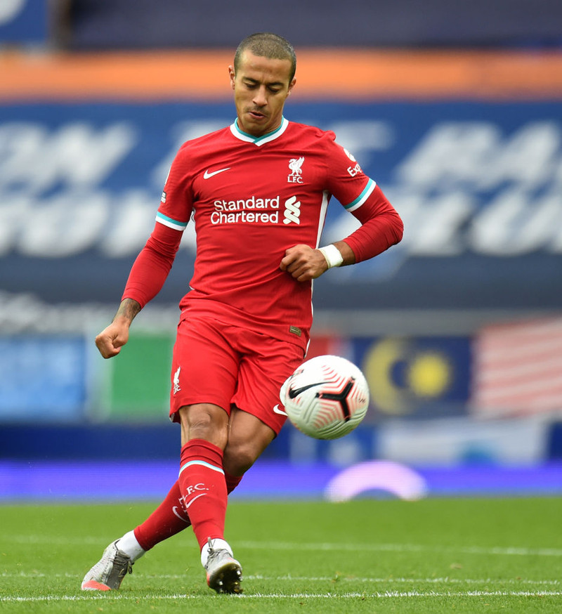 Einkunnir Everton og Liverpool: Thiago bestur