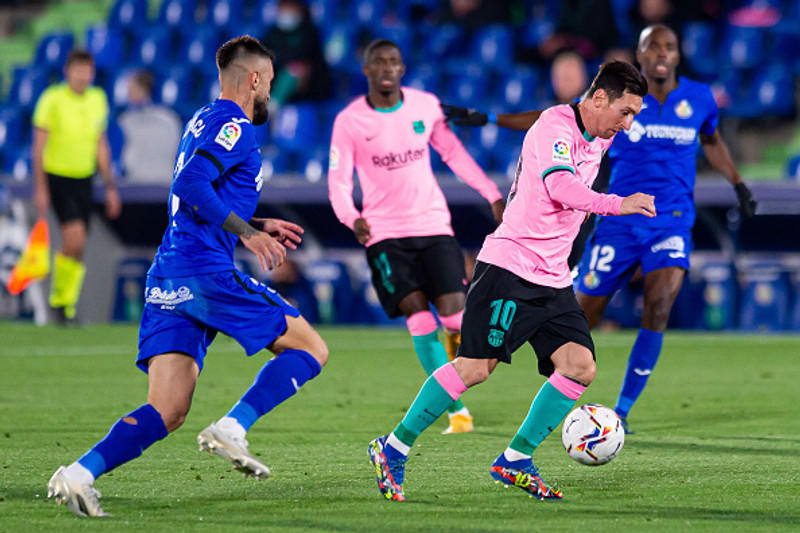 Spánn: Getafe lagði Barcelona
