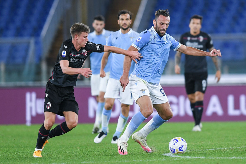 Vedat Muriqi í leik með Lazio