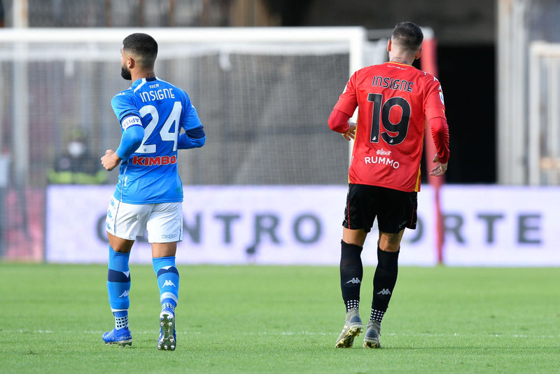 Ítalía: Insigne bræðurnir skoruðu gegn hvorum öðrum
