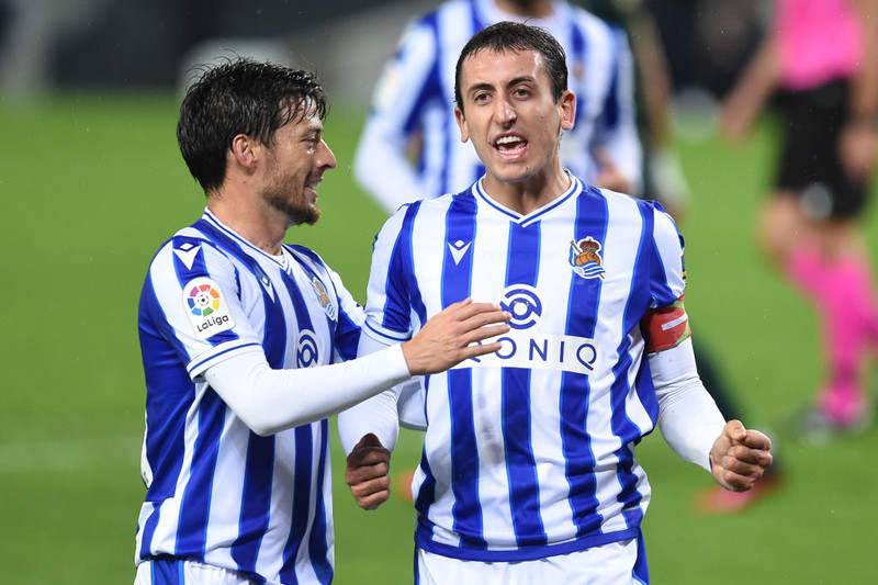 Real Sociedad er á toppnum