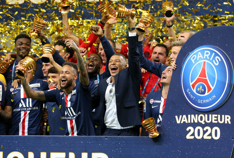 PSG varð bikarmeistari á síðasta tímabili.