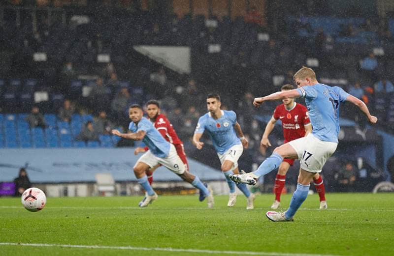 Kevin de Bruyne (Manchester City) - Skoraði og átti góðan dag gegn gömlu félögunum í Chelsea.