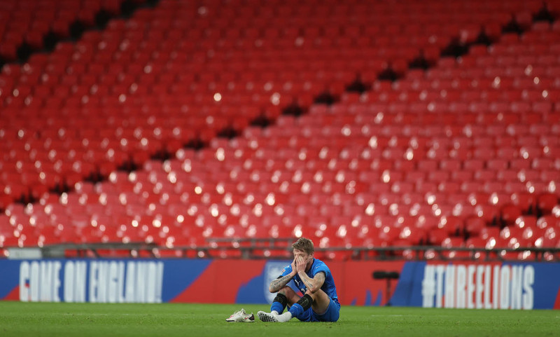Myndir: Ari grét á Wembley eftir leik - Síðasti landsleikurinn?