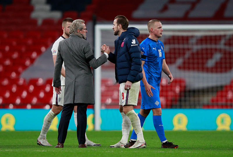 Harry Kane er besti leikmaður enska landsliðsins.