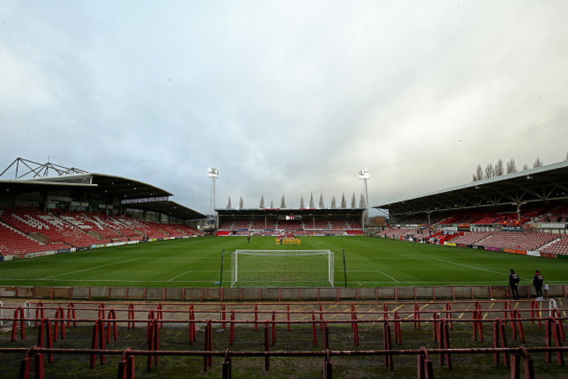 Frá heimavelli Wrexham.