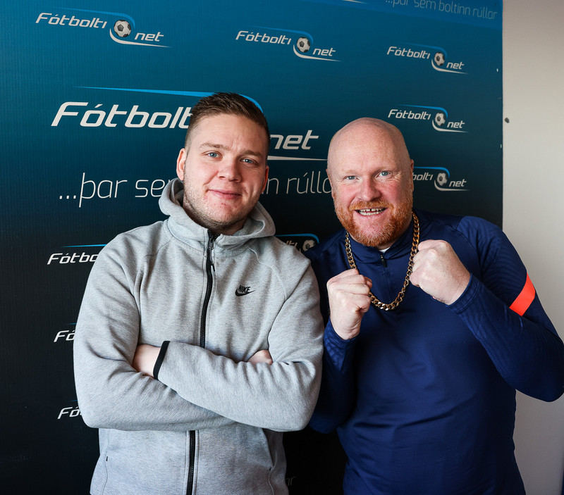 Ingimar Helgi Finnsson og Hjálmar Örn Jóhannsson.