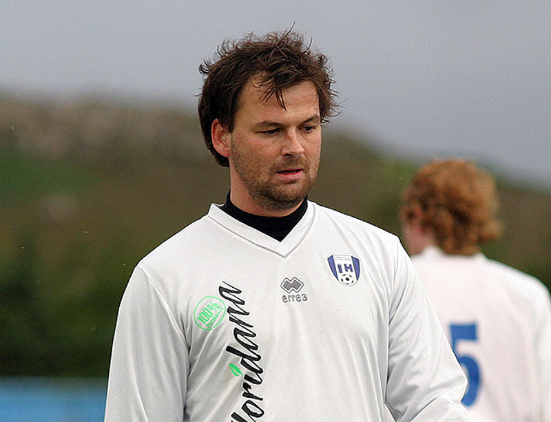 Mikael í leik með ÍH sumarið 2010.