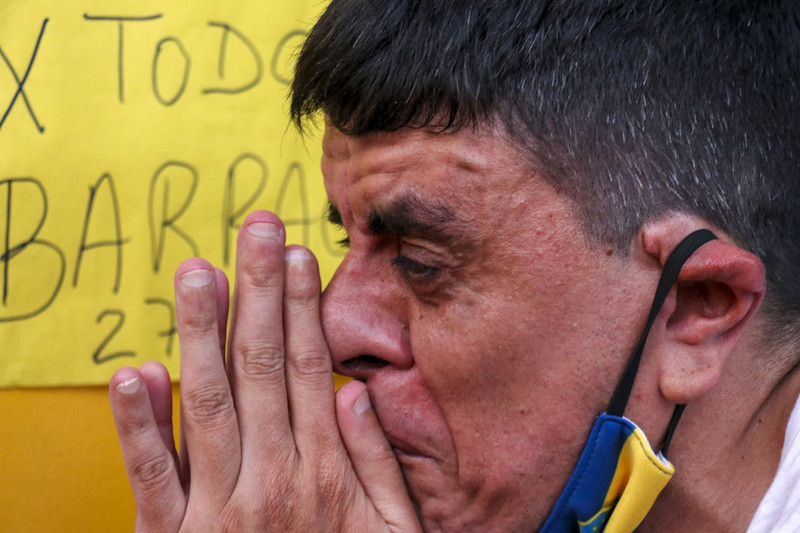 Myndir: Tárin flæða í Argentínu eftir fráfall Maradona