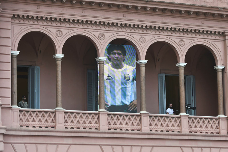 Myndir: Tárin flæða í Argentínu eftir fráfall Maradona