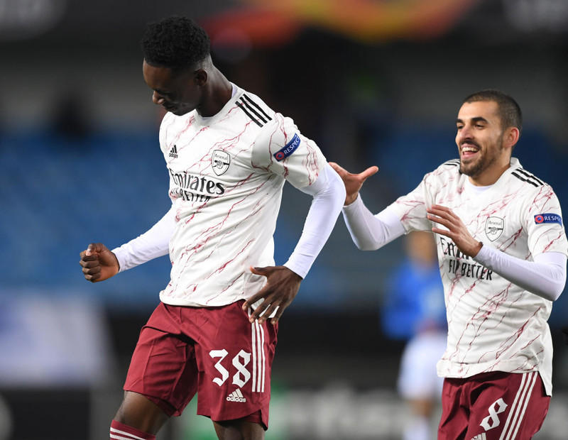 Balogun á 2 mörk í 10 keppnisleikjum með Arsenal.
