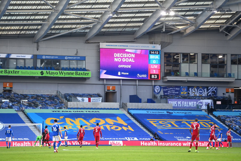 England: VAR-dramatík í jafntefli Liverpool og Brighton