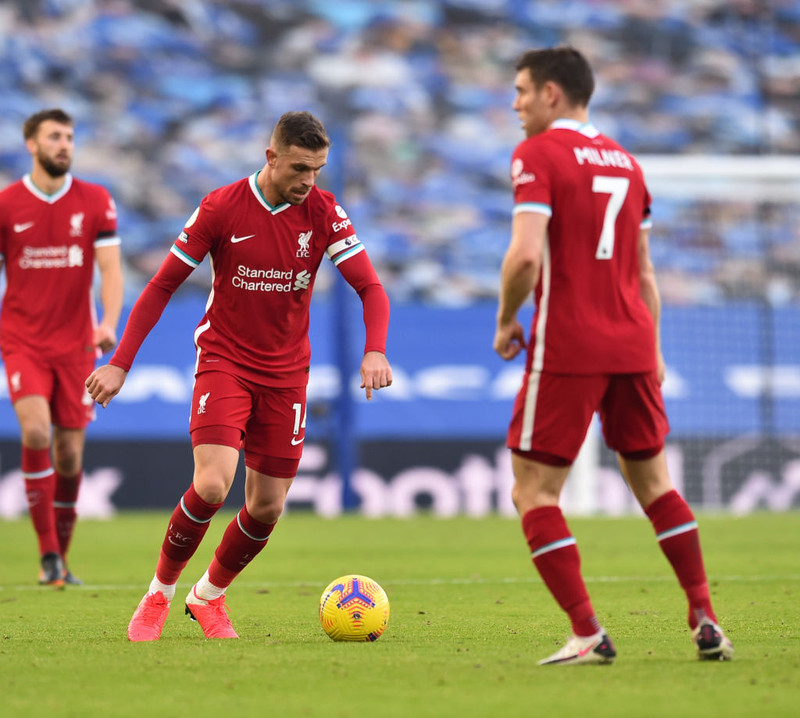 Jordan Henderson, fyrirliði Liverpool.