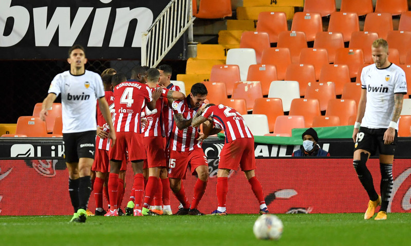Atlético mætir Valencia