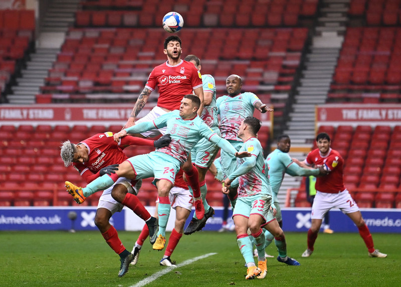 Championship: Swansea hafði betur gegn Nottingham