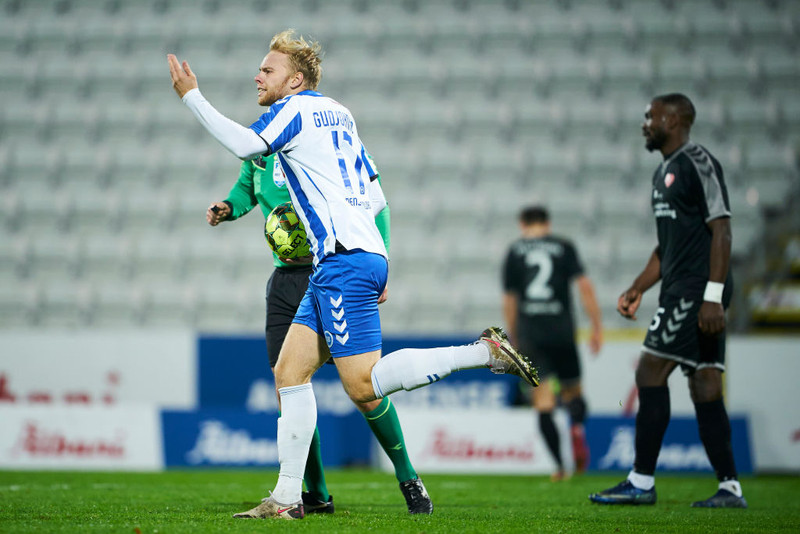 Danmörk: Sveinn Aron skoraði og breytti leiknum fyrir OB