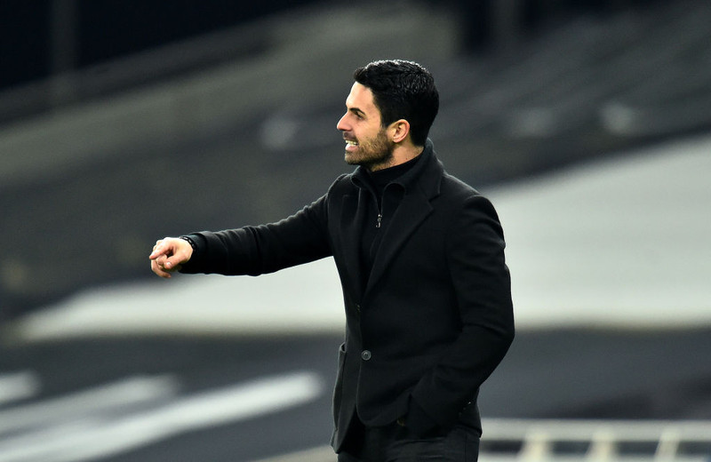 Mikel Arteta.