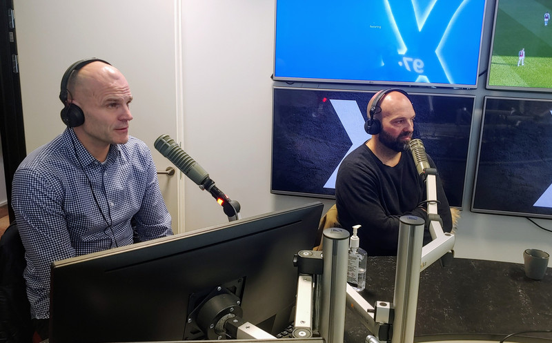 Arnar Hallsson og Arnar Gunnlaugsson komu í þáttinn.