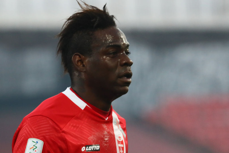 Maro Balotelli er ekki vinsæll í Brescia