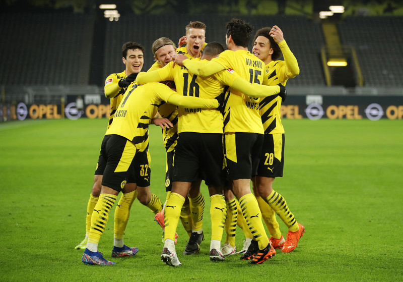 Dortmund spilar í Meistaradeildinni á næstu leiktíð.