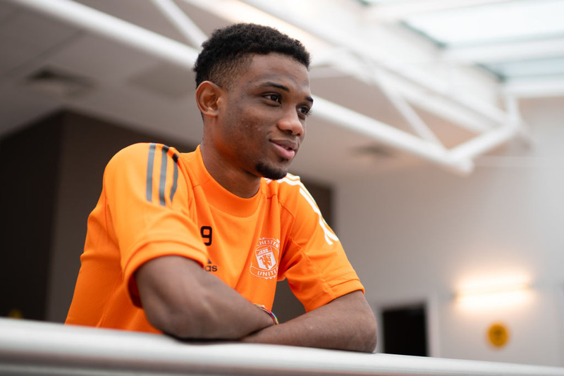 Diallo gæti spilað sinn fyrsta leik fyrir Man Utd í næsta mánuði