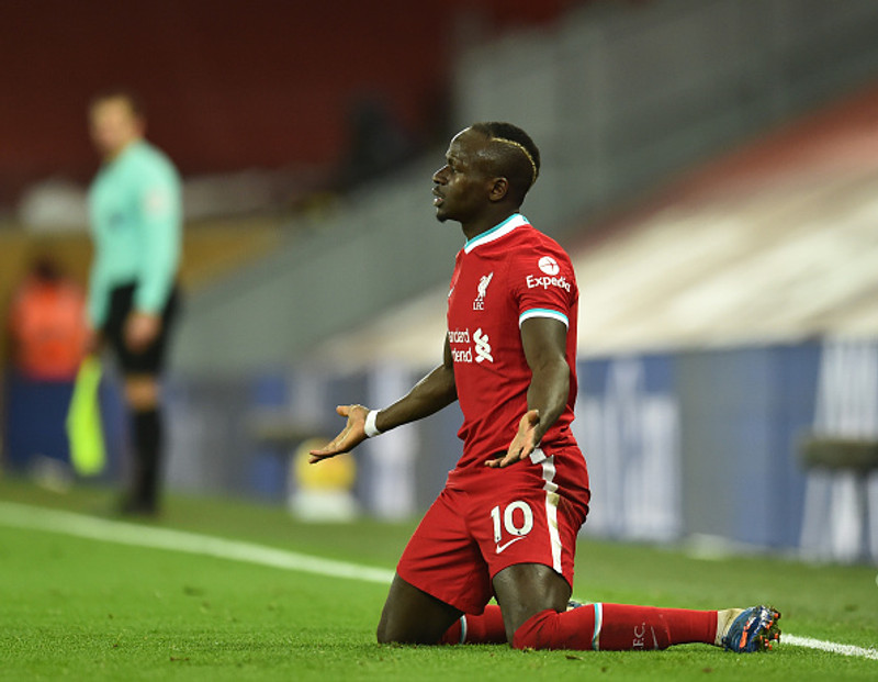 Byrjunarlið Man Utd og Liverpool: Mane og Fernandes á bekknum