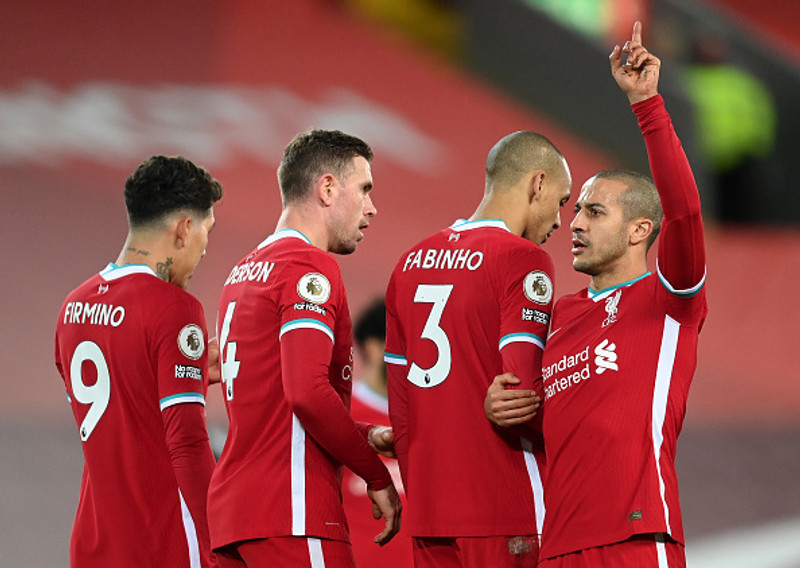 Egill spáir öruggum sigri hjá Liverpool.