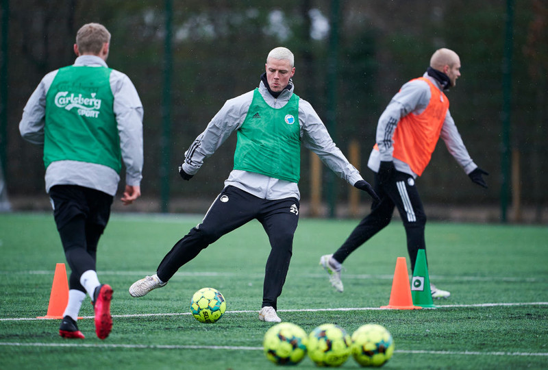 Ragnar Sigurðsson á æfingu.