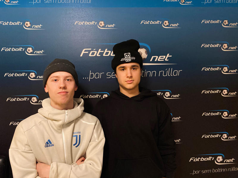 Arnar Laufdal og Nikola Djuric.
