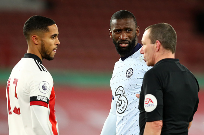 Rudiger hefur verið flottur með Chelsea upp á síðkastið.