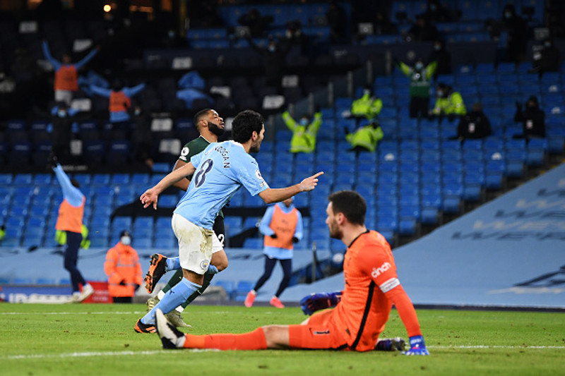 Gündogan var vinsælasti fyrirliðinn meðal virkra spilara í umferðinni og safnaði fullt af stigum.