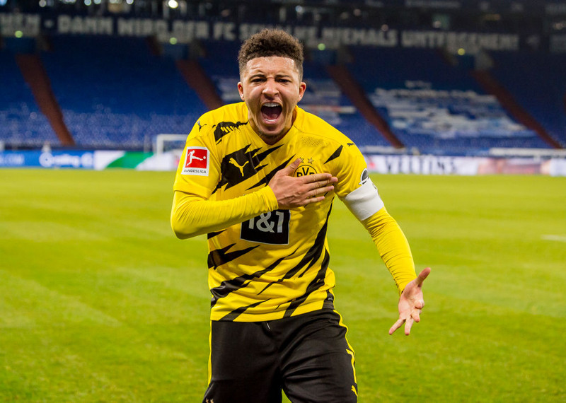 Jadon Sancho, leikmaður Dortmund.