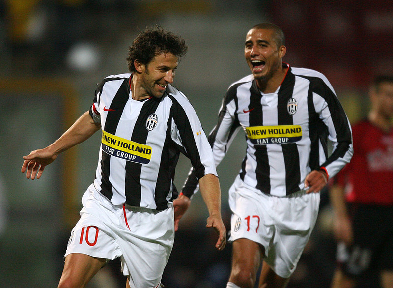 Del Piero og Trezeguet