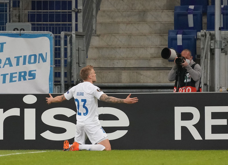 Eirik Ulland Andersen fagnaði í kvöld