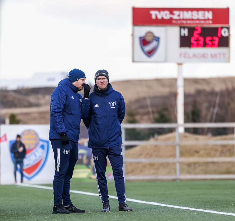 Myndaveisla: Haukar unnu Víði