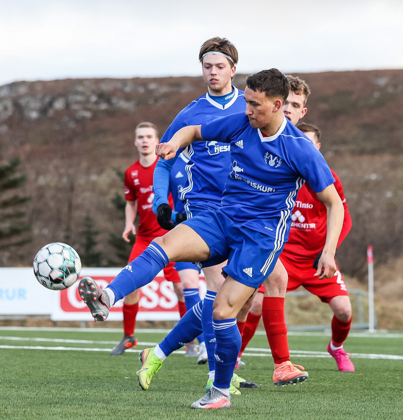 Myndaveisla: Haukar unnu Víði