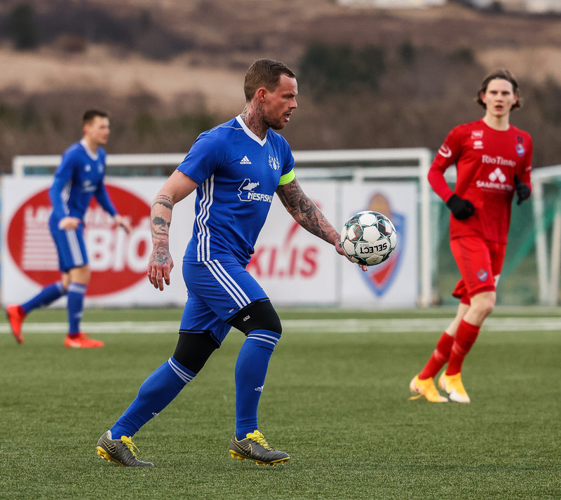 Myndaveisla: Haukar unnu Víði