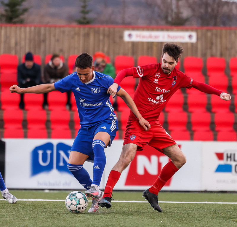 Myndaveisla: Haukar unnu Víði