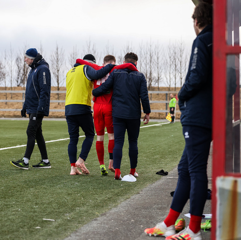 Myndaveisla: Haukar unnu Víði