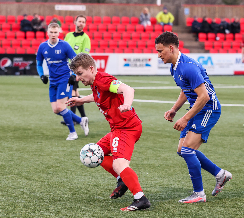 Myndaveisla: Haukar unnu Víði