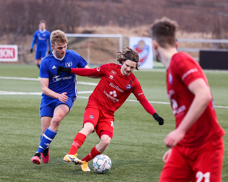 Myndaveisla: Haukar unnu Víði