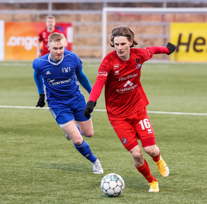Myndaveisla: Haukar unnu Víði