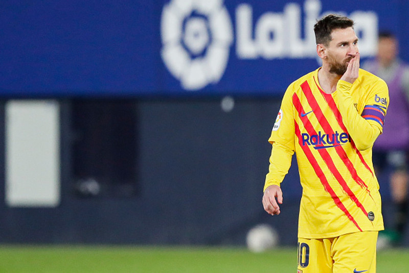 Sjáðu stórkostlegt mark Messi í kvöld - Réðu ekkert við hann