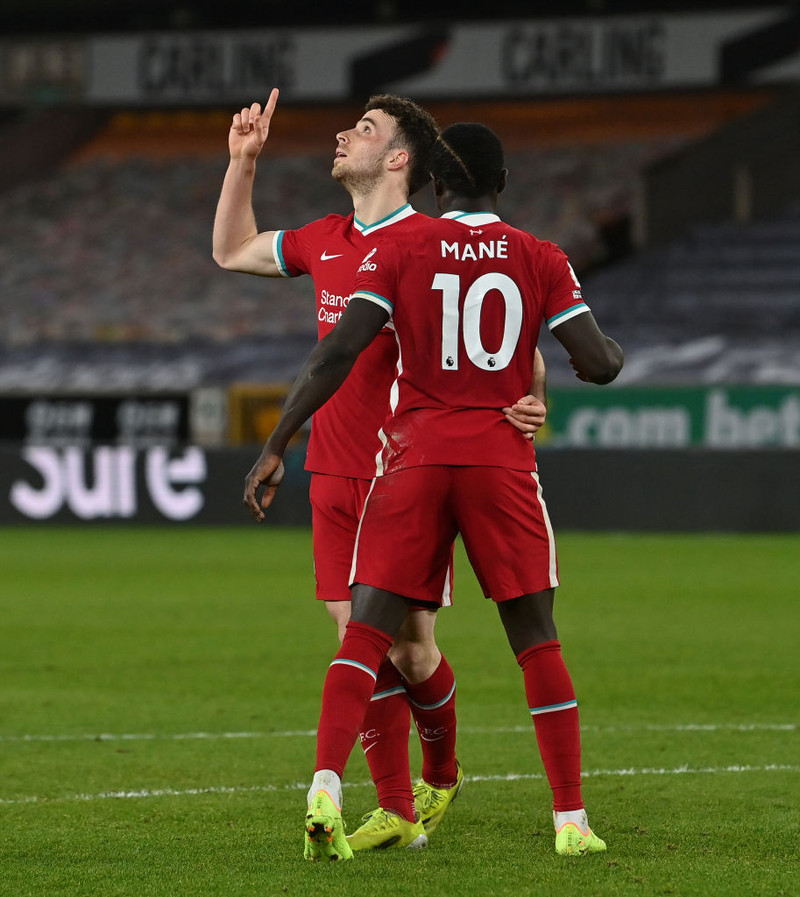 England: Diogo Jota gerði sigurmarkið gegn Wolves